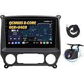 Eonon 6+64GB GMSX6S2 Car Stereo for Chevy Silverado GMC 2014-2018 | QCM6225-AD octa-core processor Chevrolet wireless CarPlay Android Auto 10.1"QLED display Bluetooth 2015 Silverado