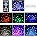 VERKB Portable Stage DJ Light, 7 Color Modes and Sound Activated, Strobe Disco Ball Karaoke Machine for Thanksgiving Day Christmas Party KTV Festival Bar Decorations(Multi-color)