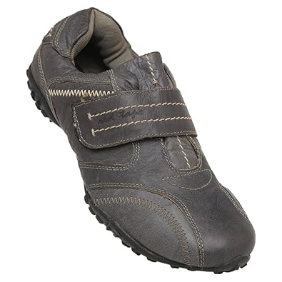 red tape mens leather velcro closure sandals