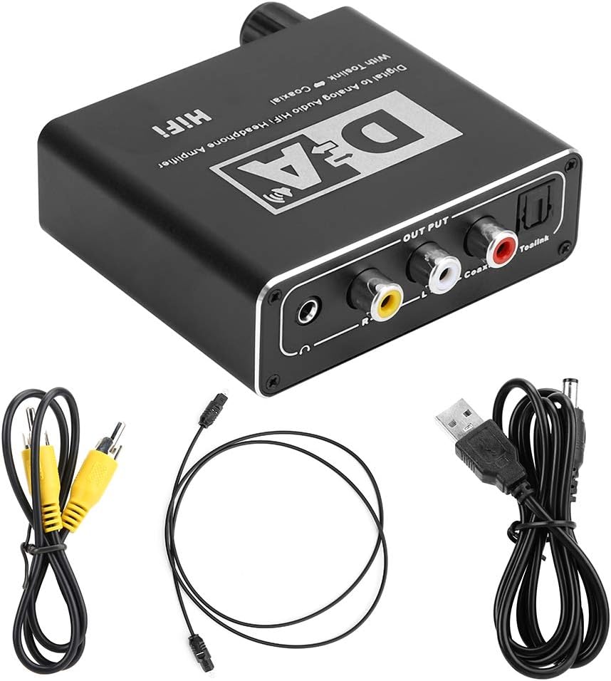 Décodeur audio numérique - Convertisseur coaxial en analogique - Chine Décodeur audio 5.1 canaux et décodeur audio Dolby Digital prix