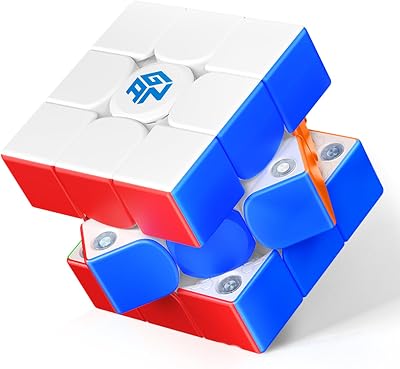 GAN GAN356 M E Magnetic Speed Cube 3x3 Turbo Magnet Pro+ 12 Tensions Frosted