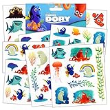 Disney Finding Dory Tattoos - 75 Assorted Temporary Tattoos ~ Dory, Nemo, Marlin, Squirt the Turtle, Bailey, and more! by Disney Studios