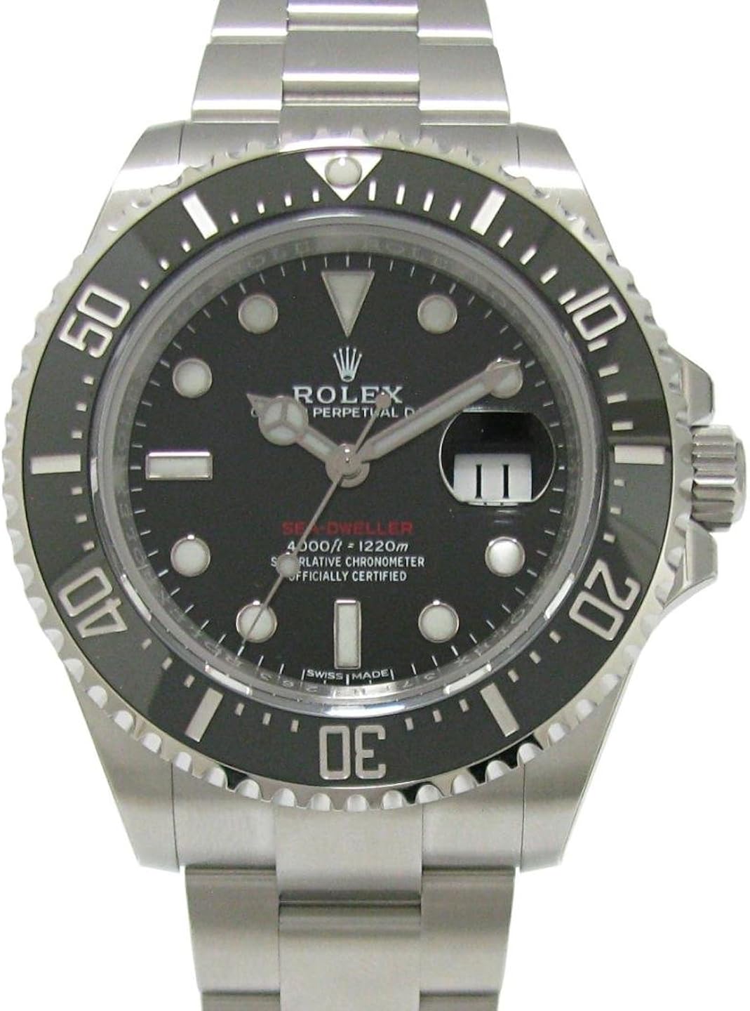 Buy ROLEX Oyster Perpetual Sea-Dweller 126600 Automatic Menâs Stainless Steel Watch Online at 