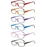 NORPERWIS Reading Glasses 5 Pairs Stylish Color Readers Fashion Glasses for Reading Men & Women