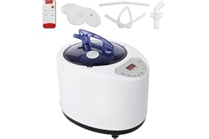 Dpwrrot Sauna Steamer Machine, Steam Generator for Sauna, 2.6L 1000W Portable Sauna Steamer with Remote Control for Home SPA Shower Body Relaxation