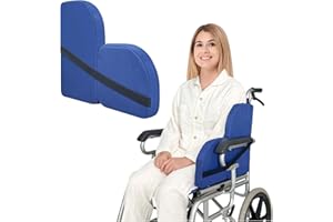 Mybow Lateral Support for Wheelchair Side Guards, Wheelchair Lateral Support Cushion, Contoured Foam Pad for Better Posture S