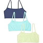 Fruit of The Loom Womens Spaghetti Strap Cotton Sports Bra - All-Day Comfort