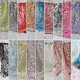 Lace Hollow Hook Floral Women Long Scarf Wrap Ladies Shawl Girls Large Silk Scarves