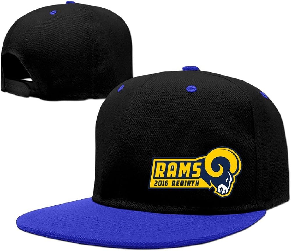 Custom Funniest Adult Los Angeles Hiphop Cap Hat RoyalBlue