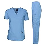 Dagacci Medical Uniform Womens and Mens Scrub Set