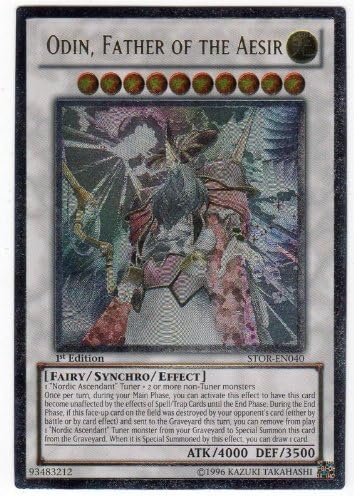 YU-GI-OH! YuGiOh 5Ds Storm Of Ragnarok: Odin, Father Of The Aesir Ultimate Rare Single Card