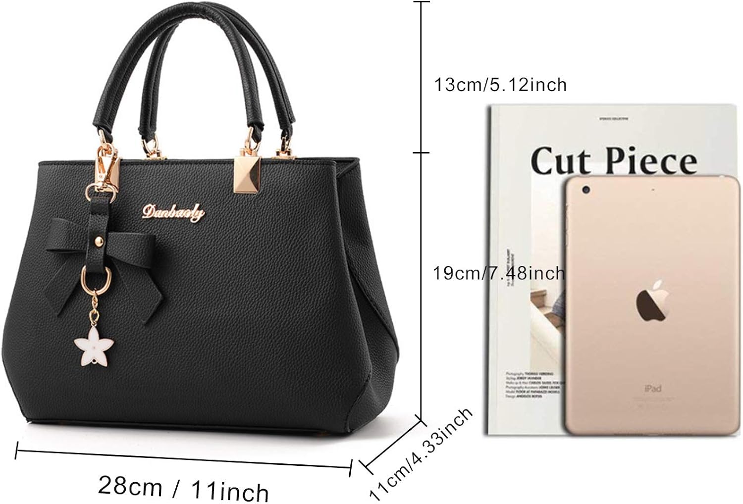 Segater® Women Top Handle Handbags Elegant Ladies Shoulder Bags Tote Bags PU leather Cross-Body Bags For Work Shopping Date Party Christmas - Image 3