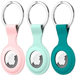 Diruite Suoman 3 Pack for Apple AirTag Silicone
