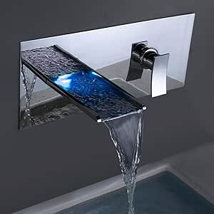 Grifo de Cascada Grifo Oculto de Pared de baño Control de Temperatura