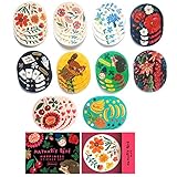Nathalie Lete Decorative Label Gift Sticker 30-Pack Packaging Seals for Wedding Anniversary Birthday Thank You Envelopes