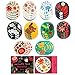 Nathalie Lete Decorative Label Gift Sticker 30-Pack Packaging Seals for Wedding Anniversary Birthday Thank You Envelopes