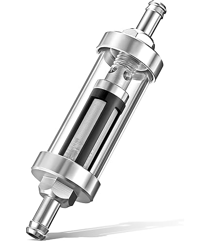 Universal Clear In Line Fuel Filter 5/16 - Jurassic Classic Auto Parts Universal Clear In Line Fuel Filter 5/16 - Jurassic Classic Auto Parts