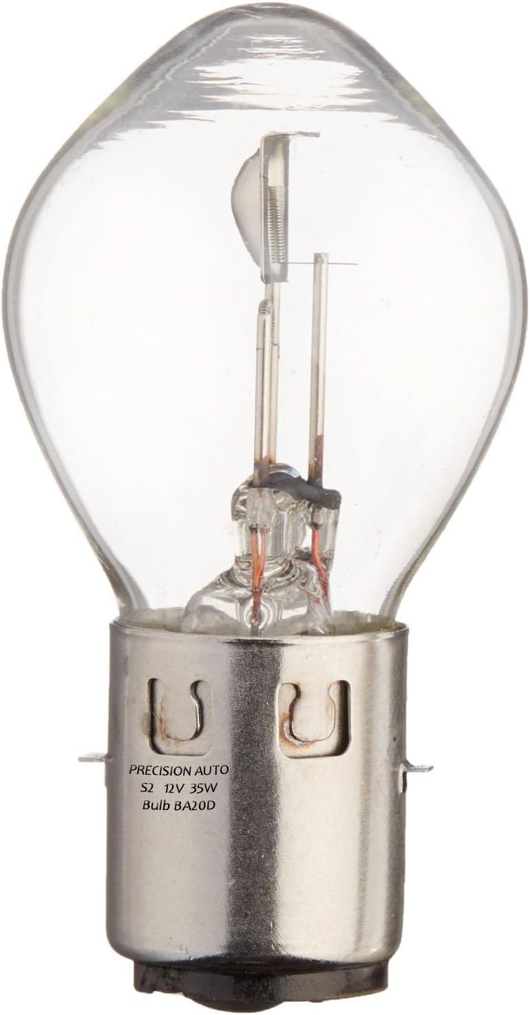 S2 12V 35/35 Watt Bulb Premium 12V Scooter Head Light Lamp Bulb by