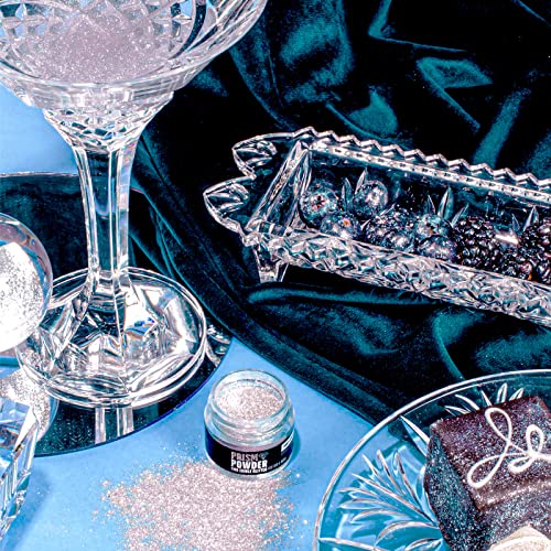 Fancy Sprinkles Edible Glitter, 100 Edible Glitter for Sparkling Food