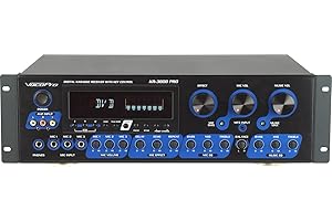 VocoPro KR-3808 Pro Digital Karaoke Receiver with Key Control