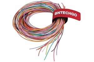 BNTECHGO 30 Gauge Silicone Wire Kit 10 Color Each 10 ft Flexible 30 AWG Stranded Tinned Copper Wire
