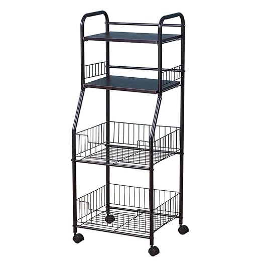 CAOYUYMX Plataforma Estante de Cocina, Estante de Almacenamiento ...