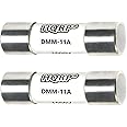 HQRP 2-Pack DMM-11a Fast-Acting Digital Multimeter Fuse 11Amp 1000V Replacement for Bussmann DMM-11, DMM-11a, DMM-B-11, DMM-B-11a, DMM-11AR, LITTELFUSE Flu 11a, Compatible with Fluke, Brymen, Klein