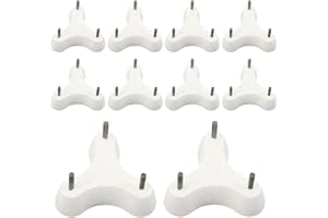 predolo 10x Kiln Stilts Pottery Pointed Stilts Durability for Kilns Firing 3 Point Ceramic Tripod