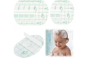 Asphodelia 200PCS Ear Covers for Shower,Waterproof Ear Protectors Ear Covers with Cotton Ear Plugs for Adults and Teens Swimm