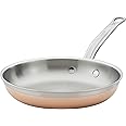 Hestan - CopperBond Collection - 100% Pure Copper Frying Pan, Induction Cooktop Compatible, 8.5-Inch