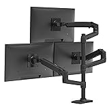 Ergotron – LX Triple Monitor Arm, VESA Desk Mount
