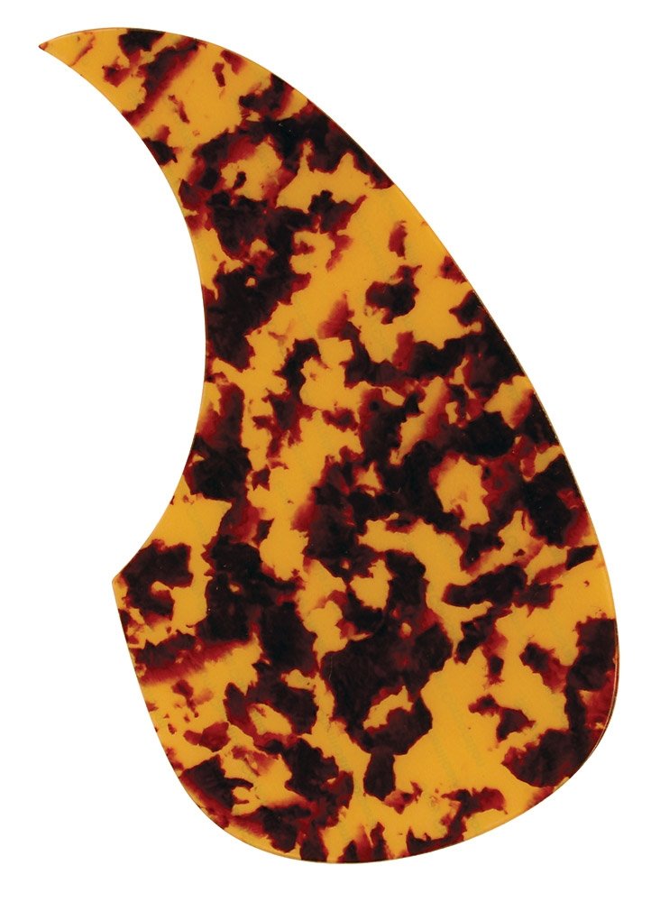 Golden Gate F-4005 Acoustic Guitar Pickguard - Dalmatian Tortoise