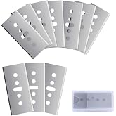 UCEC Utility Knife Blades, 10Pcs Box Cutter Replacement Blades | for UCEC Utility Knives with Storage Box
