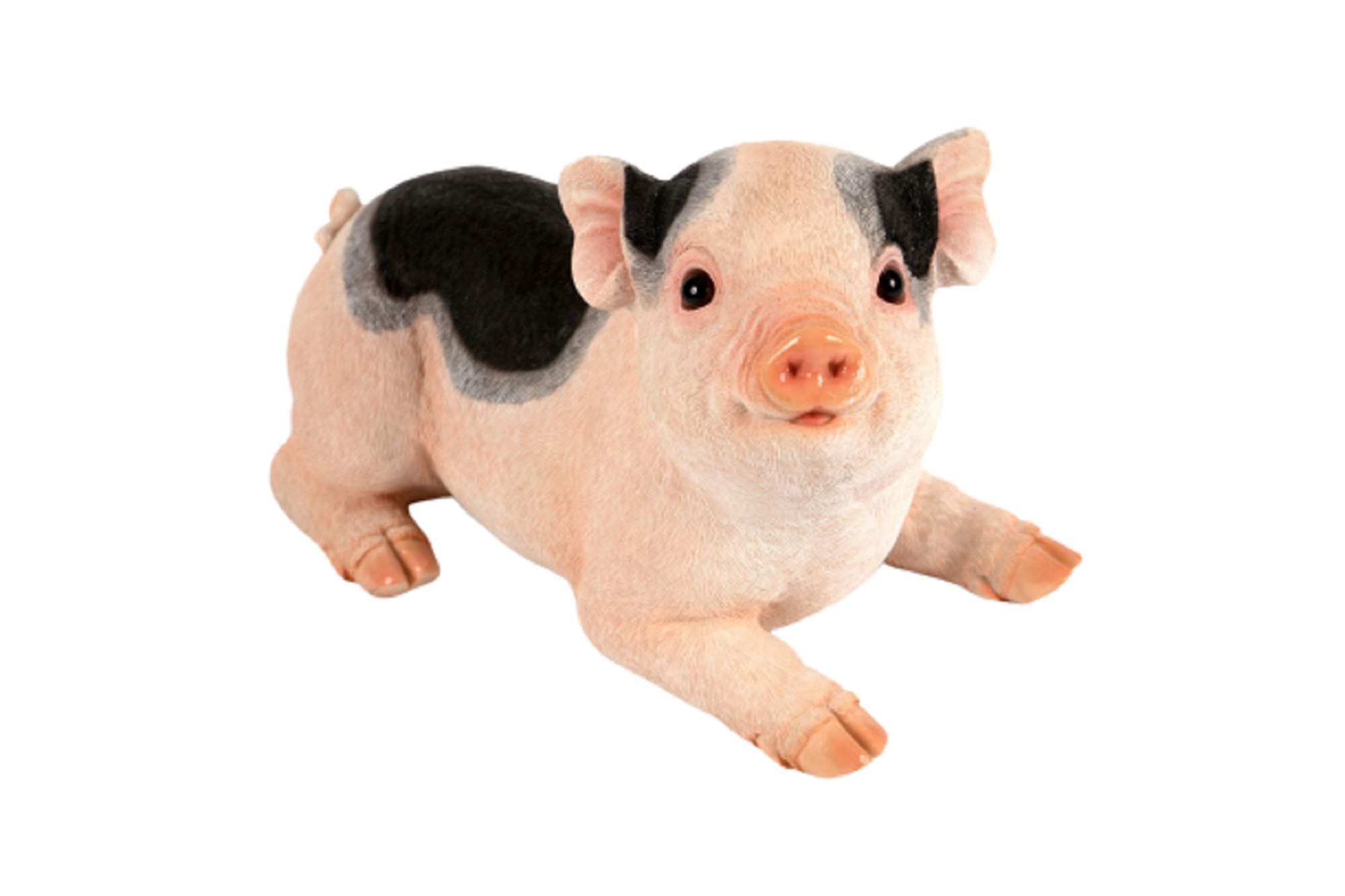 Pig Ornament Garden Or Home Decor Novlelty Piglet Figure Frost Proof Indoor or Outdoor Patio Hot Tub Decor Perfect For A Small Garden 26cm