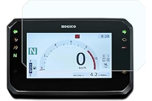 Mogico Motorcycle Accessories Nano Glass Dashboard Screen Protector Kit for Honda CB650R CBR650R CB500R / CB1000 CB500 Hornet / NX500 / CB125R 2024+ / ADV350 Forza 350 750 2025+ (1 x Ultra Clear)