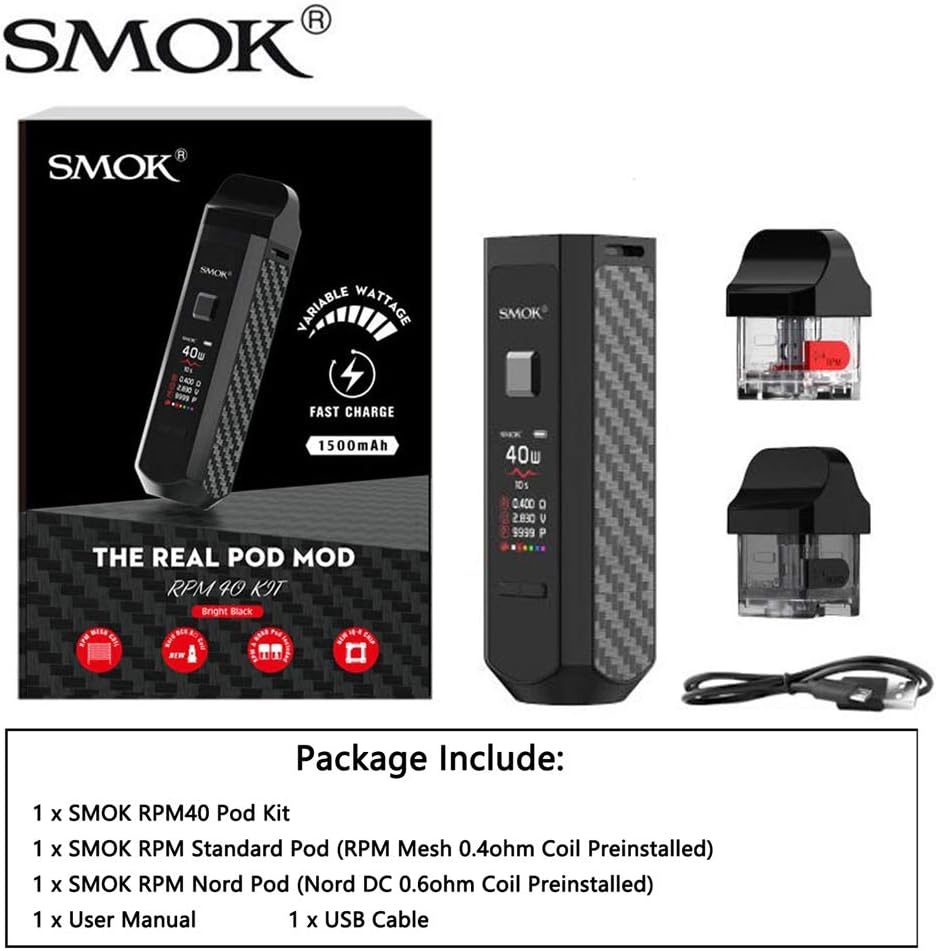 RPM40 Full Device Improved Starter Kit (Black)