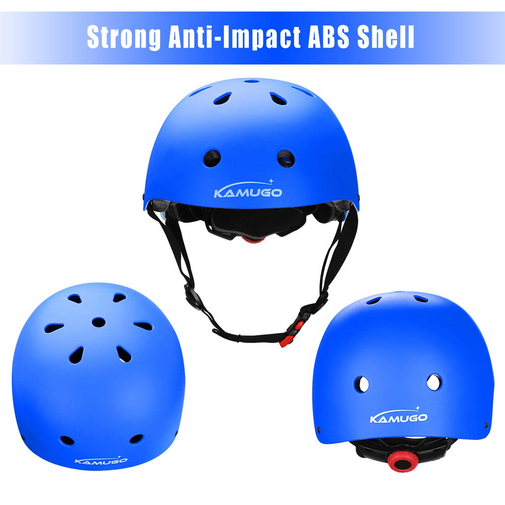 KAMUGO Kids Bike Helmet,Toddler Helmet Adjustable Kids Bicycle Helmet Girls Or Boys Ages 2-8/8-14 Years Old Multi-Sports for Cycling Skateboard Scooter