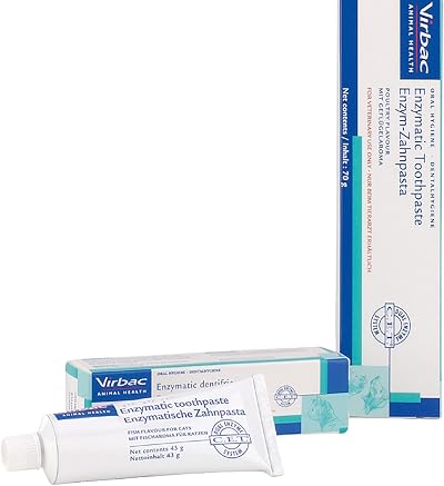 Virbac C.E.T. Enzymatic Toothpaste for Cats Fish Flavour 43g Dental Care