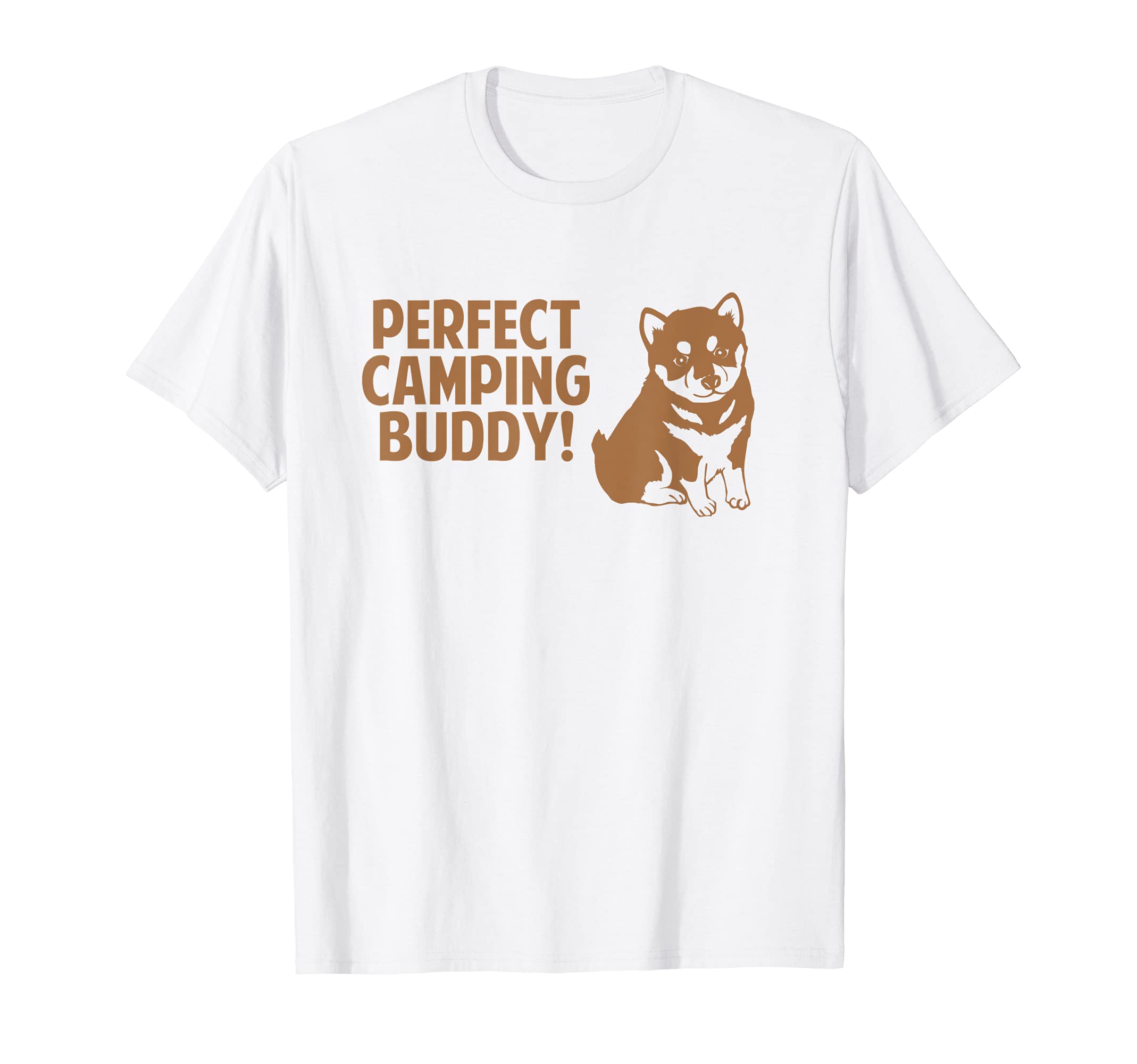 Perfect Camping Buddy Dog | Camping With Dog T-Shirt