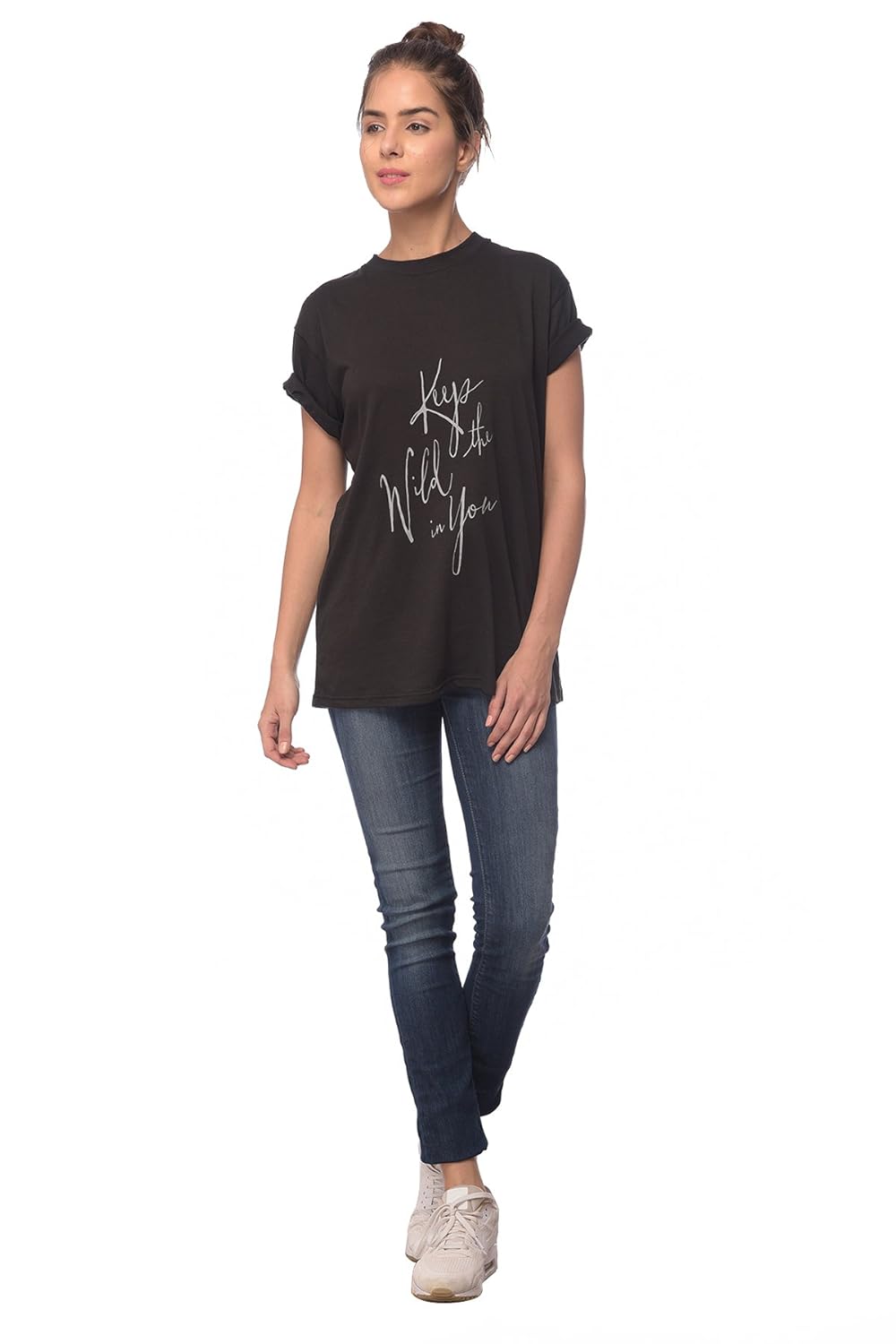 yoloclan keep the wild t-shirt - for women(black)