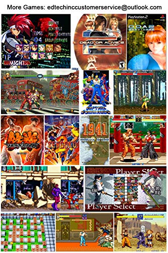 ElementDigital Arcade Game Console 1080P 3D & 2D Games 2350 in 1 Pandora's Box 2 Players Arcade Machine with Arcade Joystick Support Expand 6000+ Games