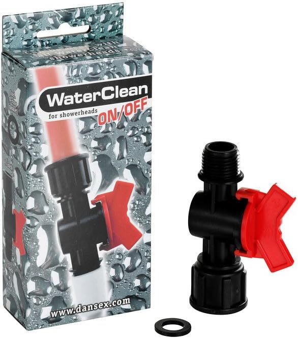 Waterclean On / Off Switch For Shower Heads - Water Flow Control