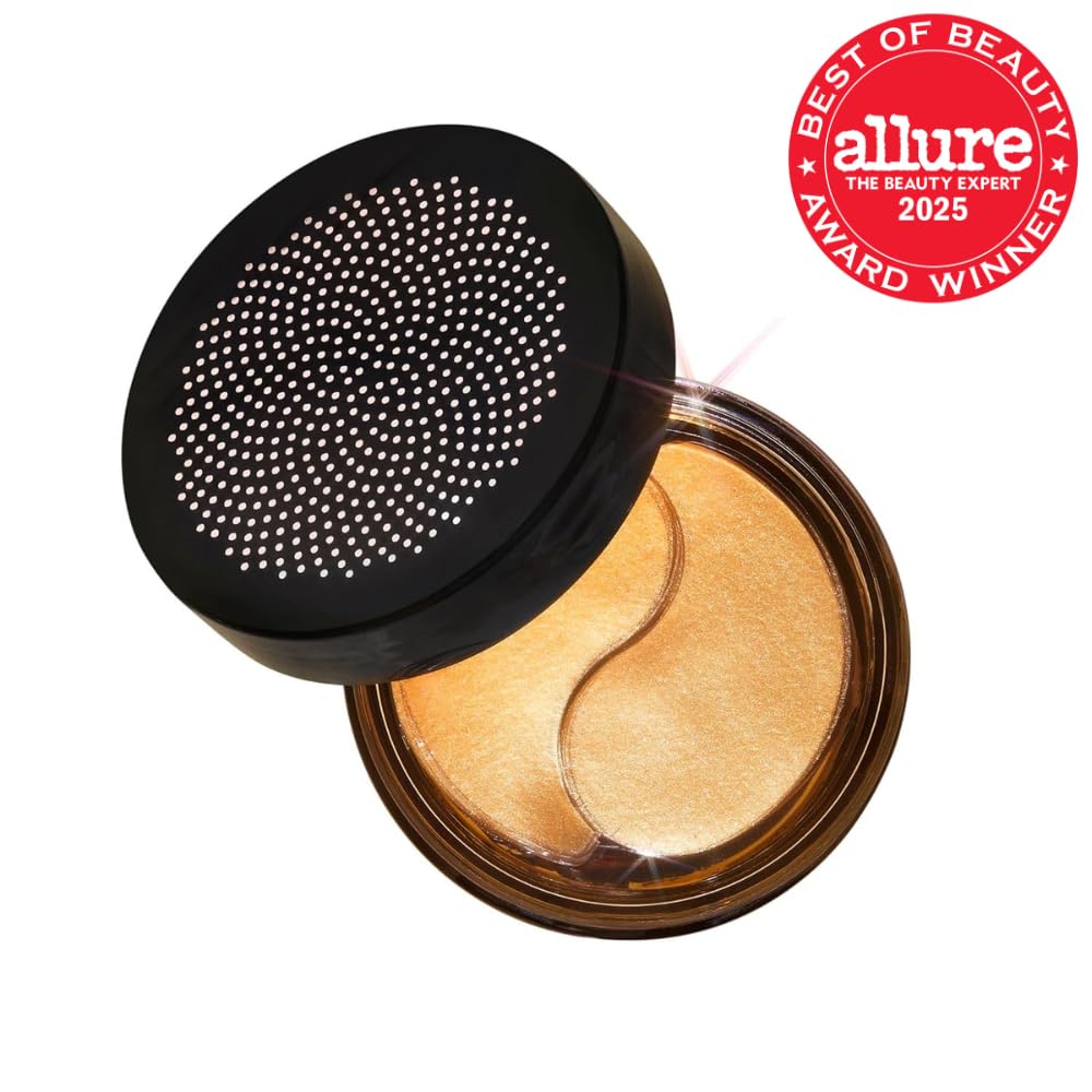 True Botanicals Chebula Multi-Corrective Eye Patches for Fine Lines, Puffiness & Dark Circles | Firming Under Eye Patches with Hyaluronic Acid & Antioxidants | Hydrating Eye Mask Treatment | 25 Pairs