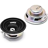 Gikfun 1.5" 4Ohm 3W Full Range Audio Speaker Stereo Woofer Loudspeaker for Arduino (Pack of 2pcs) EK1794