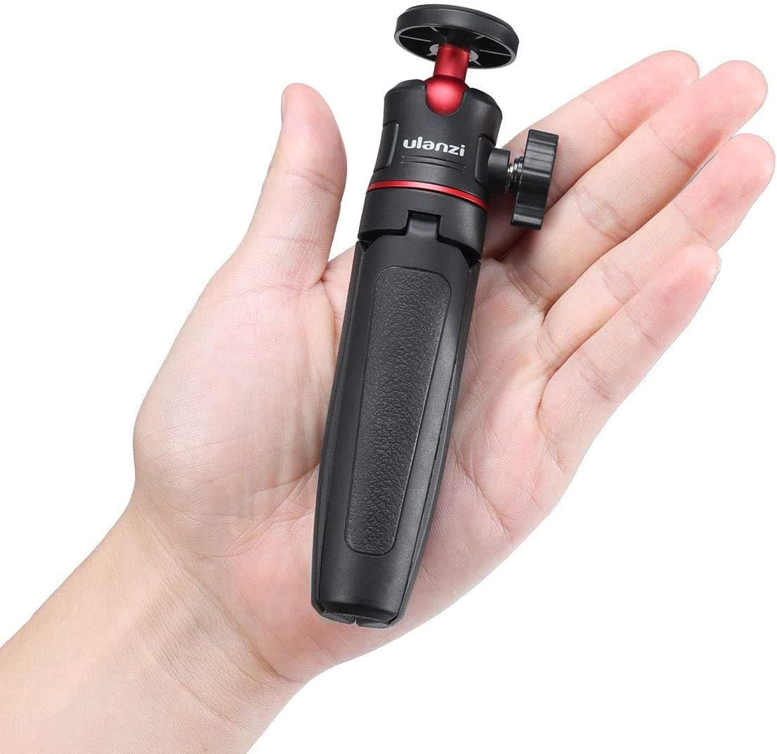 ULANZI MT-08 Extension Pole Tripod, Mini Selfie Stick Tripod Stand Handle Grip for Webcam iPhone 11 Pro Max Samsung Smartphone Canon G7X Mark III Sony ZV-1 RX100 VII A6400 A6600 Cameras Vlogging : Camera & Photo