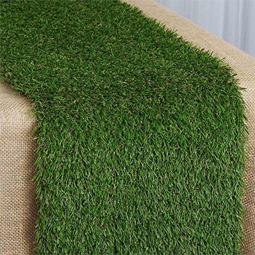 Tableclothsfactory Artificial Grass Table Runner For Table