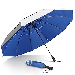 Fulynmen 62 Inch UPF50+ Sun Umbrella UV Protection