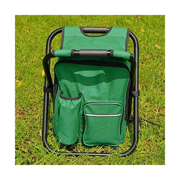 Kinnart Langlebiger Klapphocker Sitz, Angelsitz, Klapp Camping Camping Stuhl Hocker Tragbarer Rucksack Kühler Wander… – Bild 8