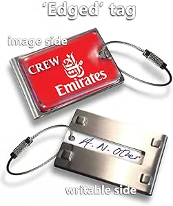 metal crew tags