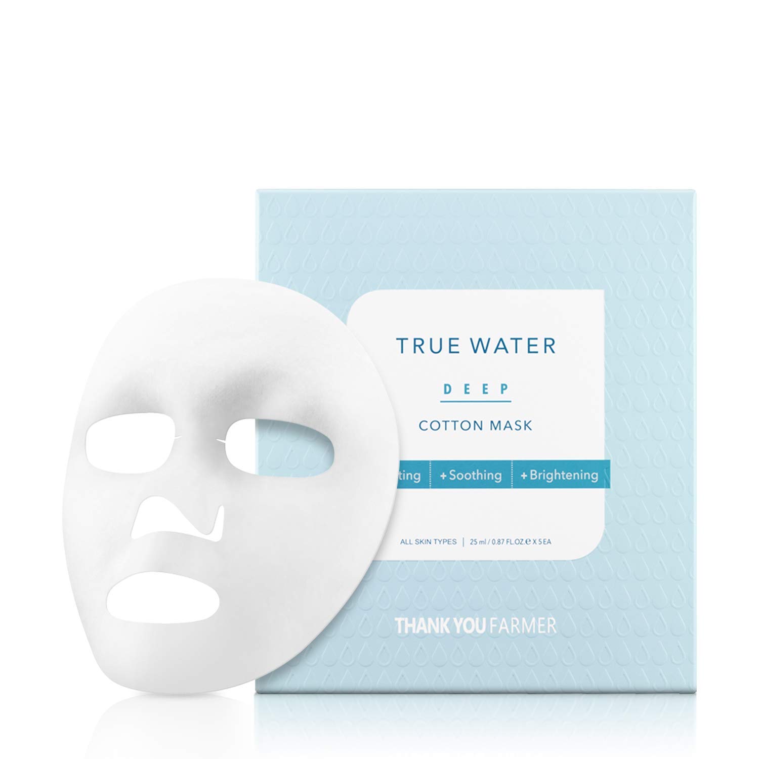 THANKYOU FARMER True Water Deep Cotton Mask 1ea